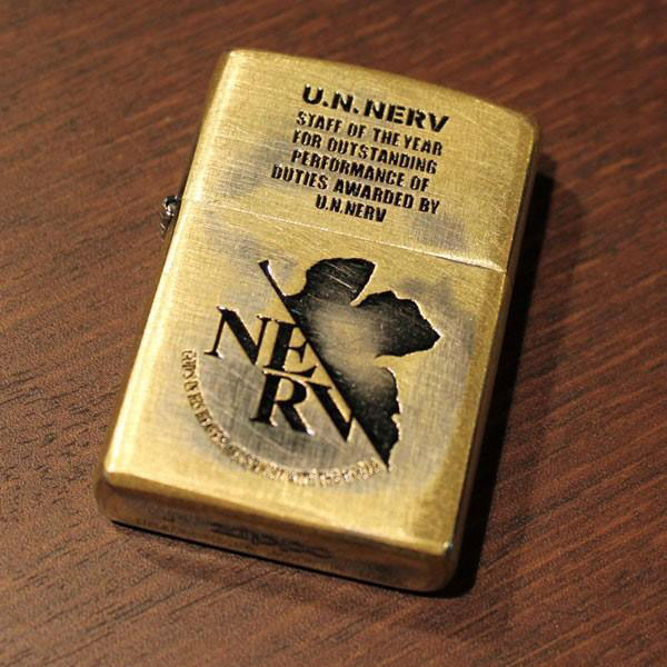EVASTOREオリジナル　エヴァンゲリオンZIPPO U.N.NERV AWARD Ver.