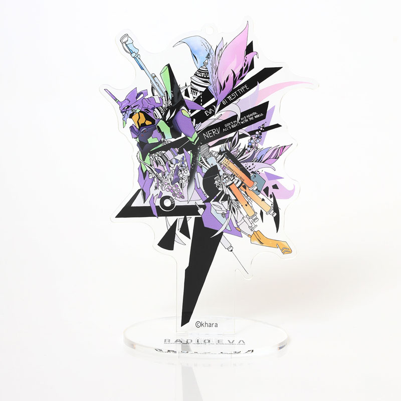 EVASTOREオリジナル RADIO EVA アクリルスタンド_初号機(KENTA KAKIKAWA)