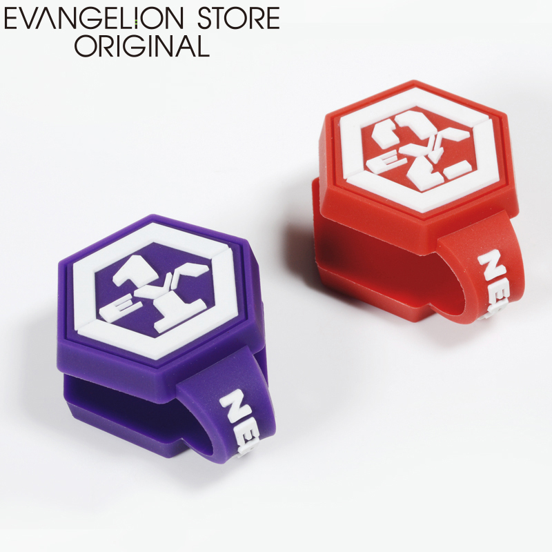 EVANGELION STORE オリジナル EVAコードクリップ(初号機＆2号機)