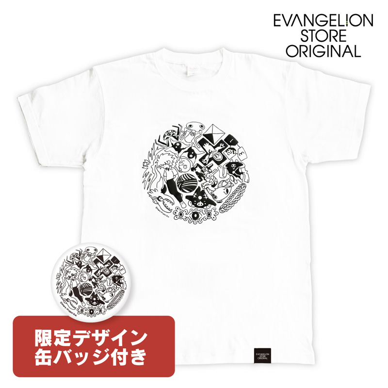 【EVA STOREオリジナル】使徒、集合/Tシャツ・特典缶バッジ付