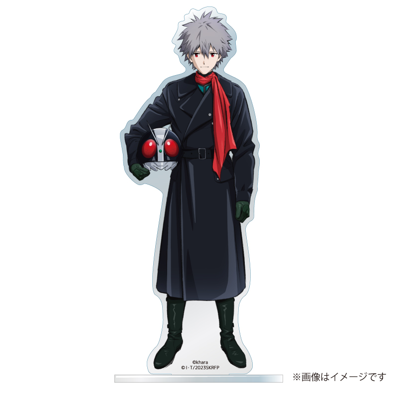 【EVANGELION×シン・仮面ライダー】アクリルスタンド/渚カヲル×一文字隼人