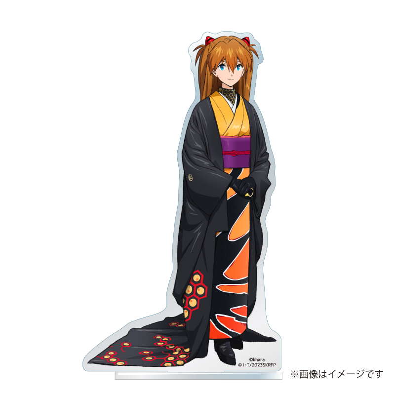 【EVANGELION×シン・仮面ライダー】アクリルスタンド/式波・アスカ・ラングレー×ハチオーグ／ヒロミ