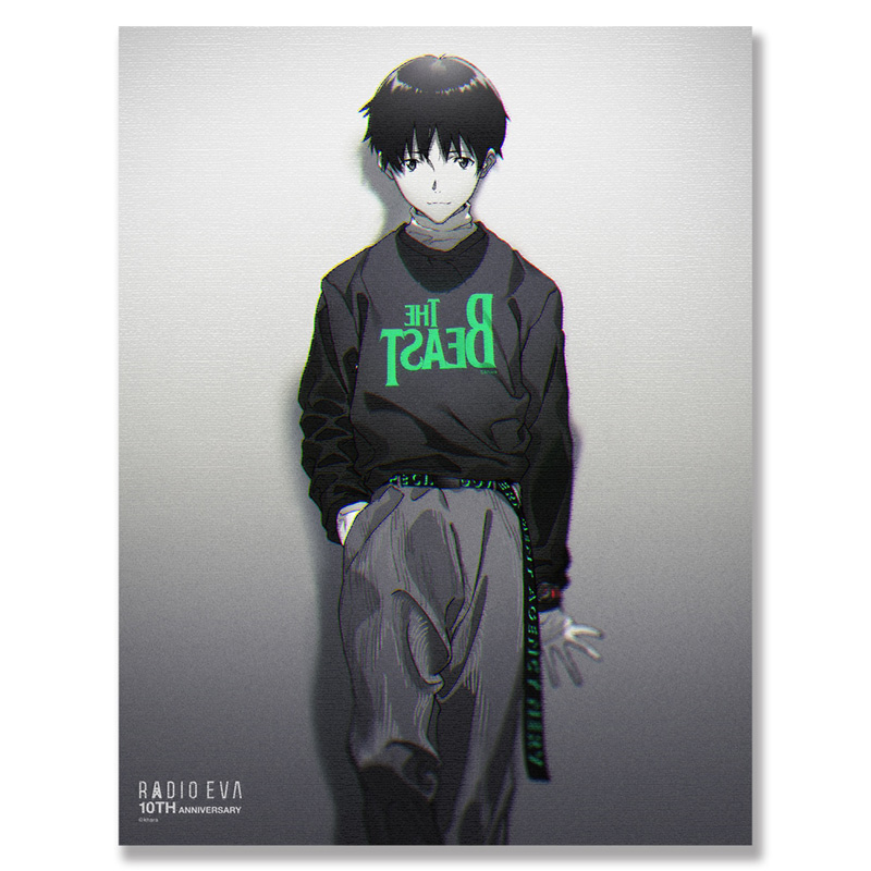 【受注生産品】RADIO EVA 397 EVA Canvas Art (illustration)/シンジ(RADIO EVA 10TH)