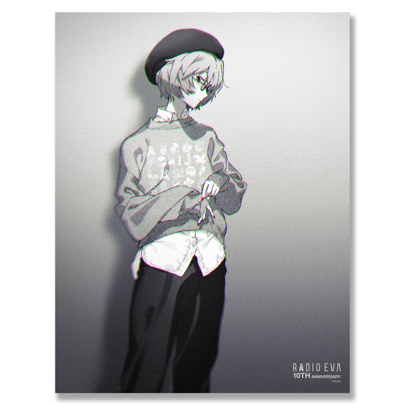 【受注生産品】RADIO EVA 397 EVA Canvas Art (illustration)/レイ(RADIO EVA 10TH)