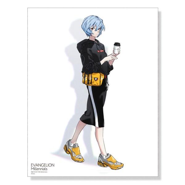 【受注生産品】RADIO EVA 397 EVA Canvas Art (illustration)/レイ(EVANGELION Millennials)