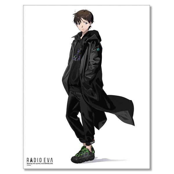 【受注生産品】RADIO EVA 397 EVA Canvas Art (illustration)/シンジ(RADIO EVA STORE)