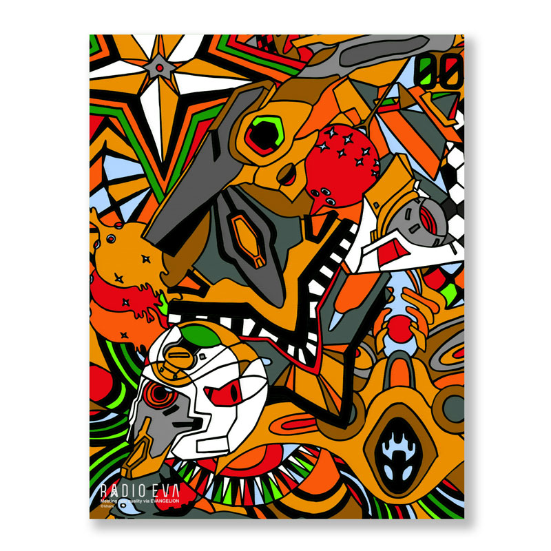 【受注生産品】RADIO EVA 397 EVA Canvas Art (illustration)/EVA-00(Akiko Ban)