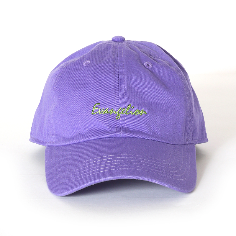 RADIO EVA 478 EVANGELION Cotton Washed Cap/パープル