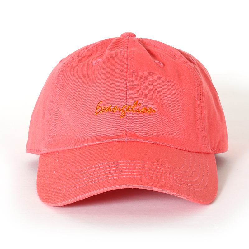 RADIO EVA 478 EVANGELION Cotton Washed Cap/コーラル