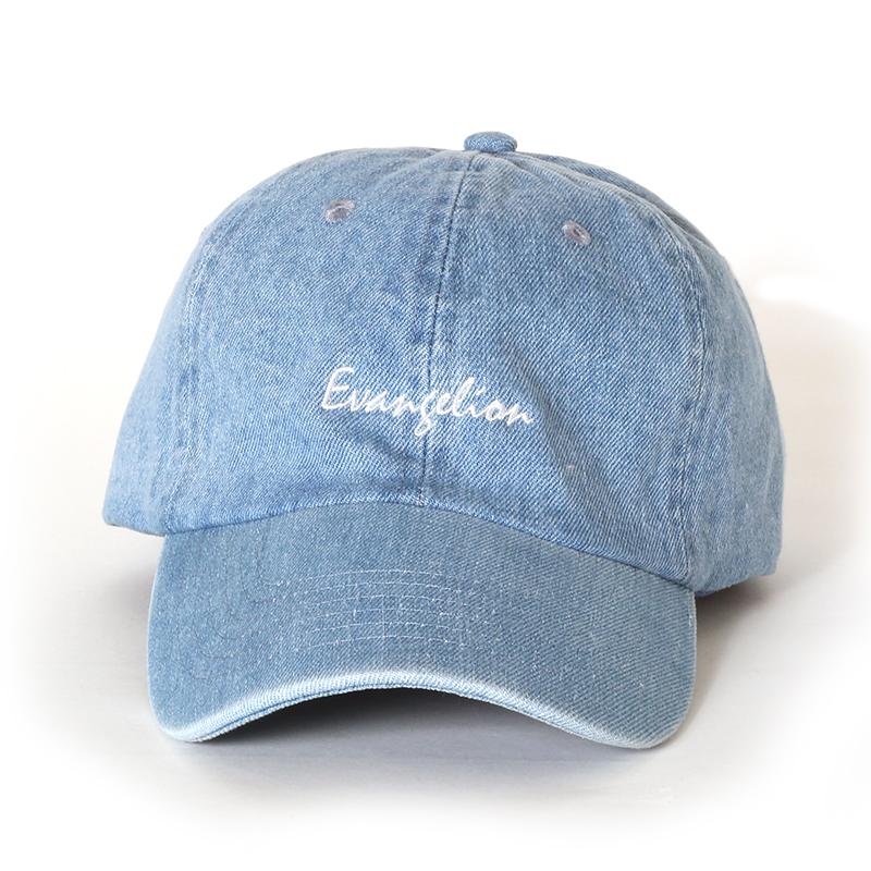 RADIO EVA 479 EVANGELION Denim Washed Cap/ライトインディゴ
