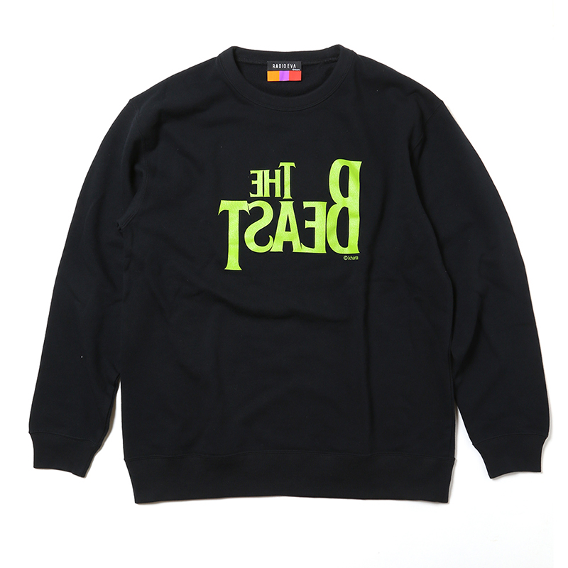 RADIO EVA 538 THE BEAST BIG Sweat/BLACK×GREEN