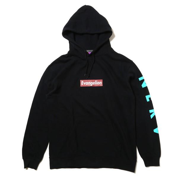 RADIO EVA 635 EVANGELION BOX LOGO PARKA/ブラック （アヤナミレイ（仮称））