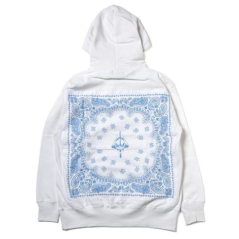 RADIO EVA 740 EVA-01 BANDANNA PARKA/WHITE×LIGHT BLUE