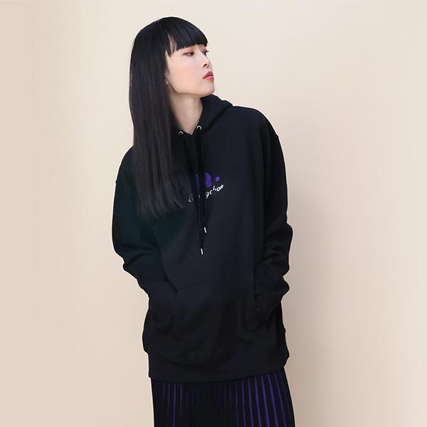 【FLOWER by RADIO EVA 029】EVA-01 Flower Embroidery Parka/BLACK