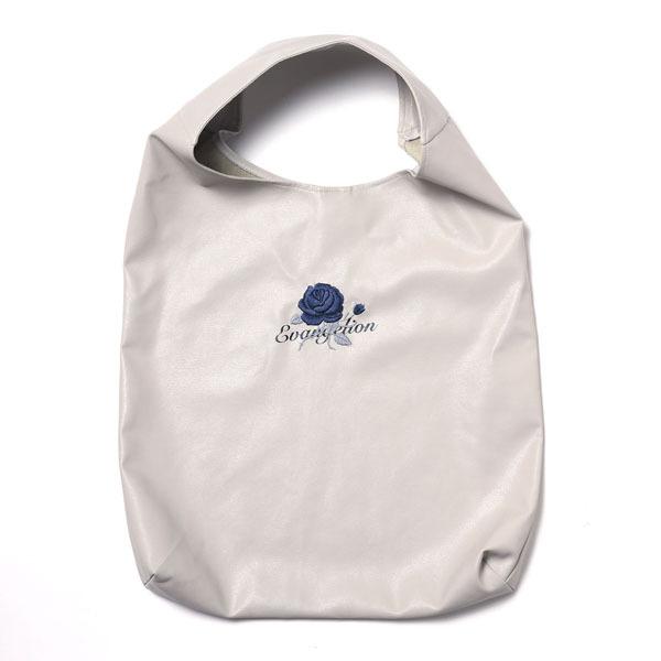 【FLOWER by RADIO EVA 030】EVA-01 Flower Embroidery Tote Bag/GRAY