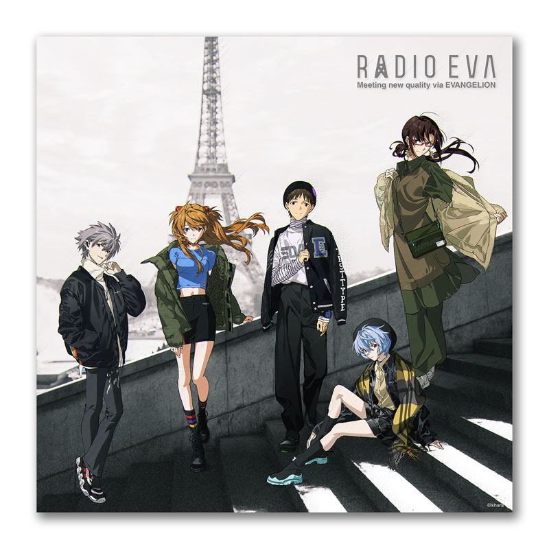 【受注生産品】RADIO EVA 788 EVA Canvas Art(Large)/RADIO EVA STORE 3RD ANNIVERSARY(COLOR)