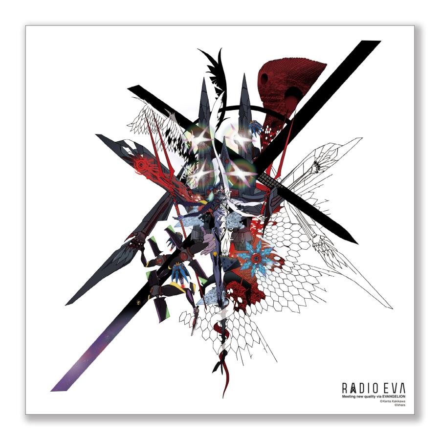 【受注生産品】RADIO EVA 789 EVA Canvas Art (Large)/エヴァンゲリオン第13号機(KENTA KAKIKAWA)