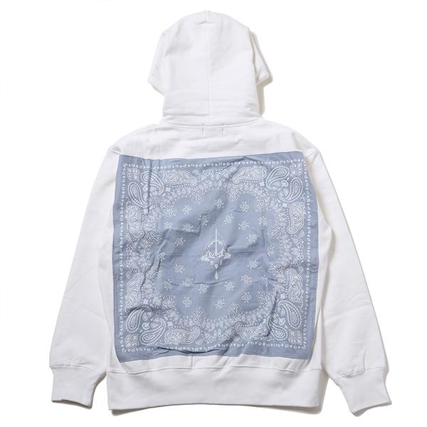 RADIO EVA 740 EVA-01 BANDANA PARKA/WHITE×BLUE（WILLE）