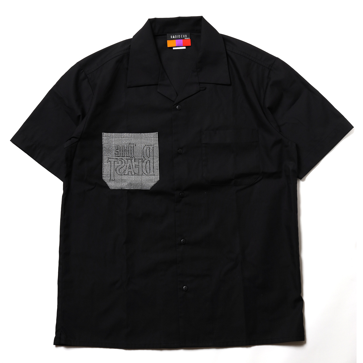 RADIO EVA 846 THE BEAST SHORT SLEEVE WORK SHIRT/BLACK