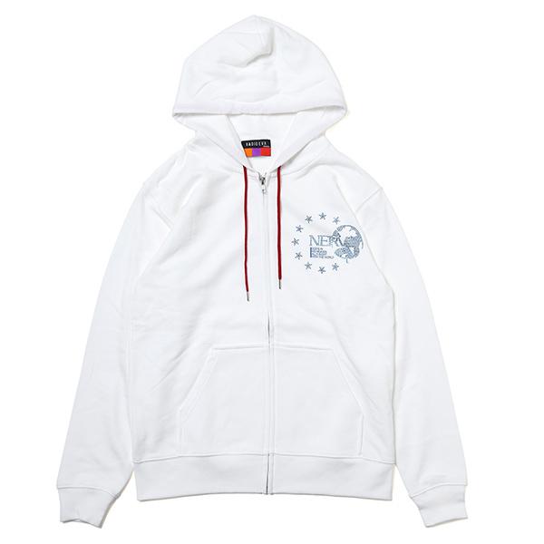 RADIO EVA 838 EURO NERV RHINESTONE PARKA/WHITE