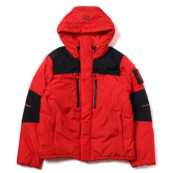 RADIO EVA 864 EVANGELION 2TONE DOWN JACKET/RED（EVA-02）