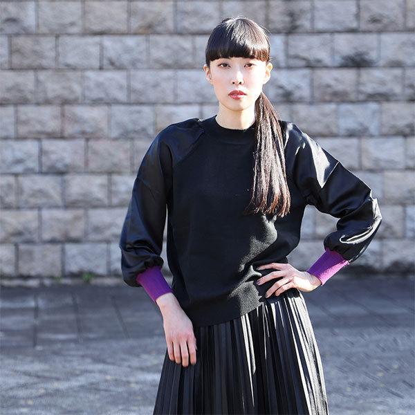 【FLOWER by RADIO EVA 047】EVANGELION Docking Knit/BLACK