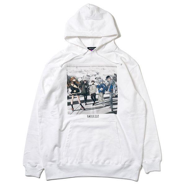 RADIO EVA 887 RADIO EVA Illustration Parka α(Mai Yoneyama)/WHITE(COLOR)