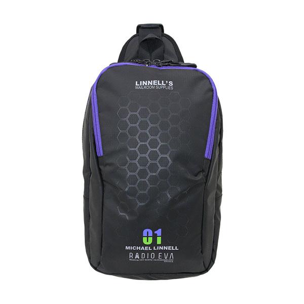 RADIO EVA A020 RADIO EVA x MICHAEL LINNELL ONE SHOULDER/BlackxPurple（EVA-01）