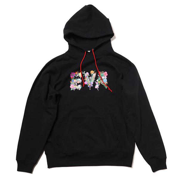 【FLOWER by RADIO EVA 056】EVA Jewel & Flower Parka/BLACK