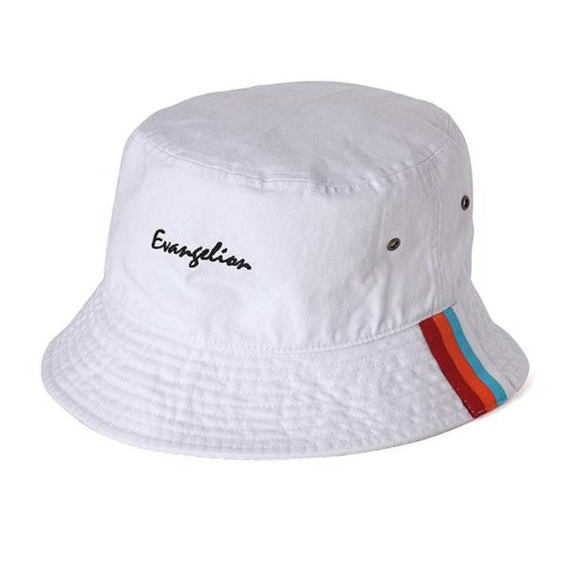 RADIO EVA A038 Rebuild of Evangelion Bucket Hat/WHITE