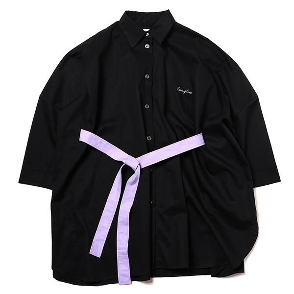 RADIO EVA A042 Evangelion Wide Shirt/BLACK