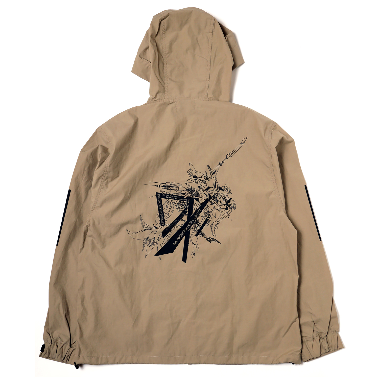 RADIO EVA A069 Abstract EVANGELION Solid Jacket (KENTA KAKIKAWA)/BEIGE（2号機）