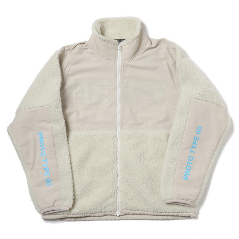 RADIO EVA A064 EVANGELION BOA JACKET β/NATURAL（EVA-00）