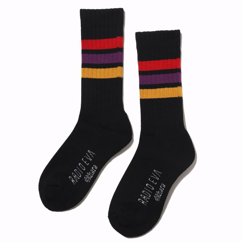 RADIO EVA A059 EVANGELION SOCKS β/BLACK（NERV）