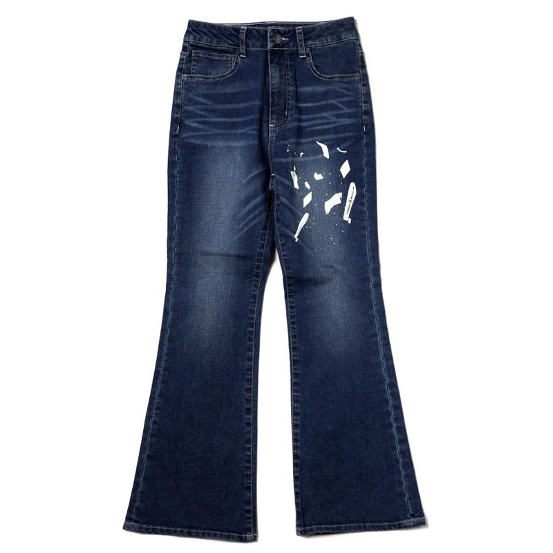 RADIO EVA A065 YAMIYO FLARE DENIM/INDIGO