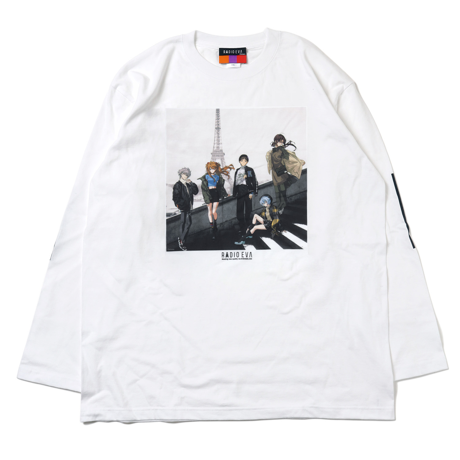 RADIO EVA A075 RADIO EVA Illustration Cutsew γ(Mai Yoneyama)/WHITE(COLOR)