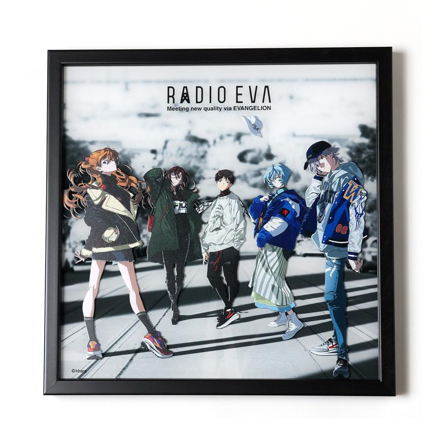 【受注生産品】RADIO EVA A077 EVANGELION Acrylic Art β/RADIO EVA STORE 2ND ANNIVERSARY(COLOR)