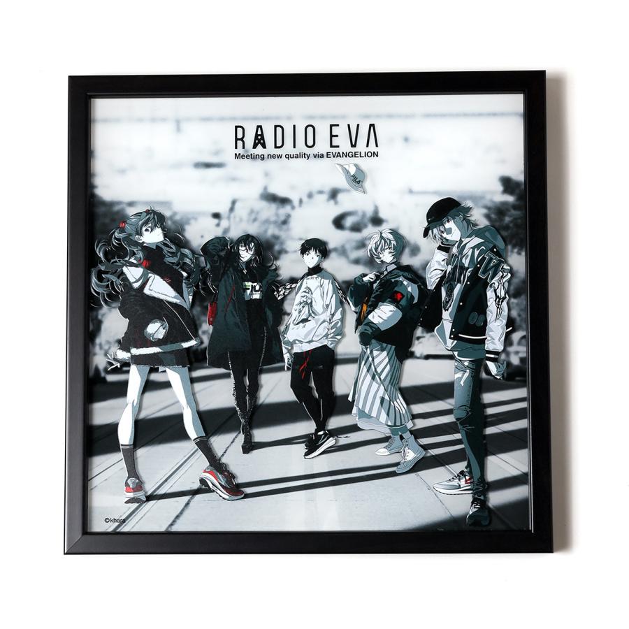 【受注生産品】RADIO EVA A077 EVANGELION Acrylic Art β/RADIO EVA STORE 2ND ANNIVERSARY(MONO)