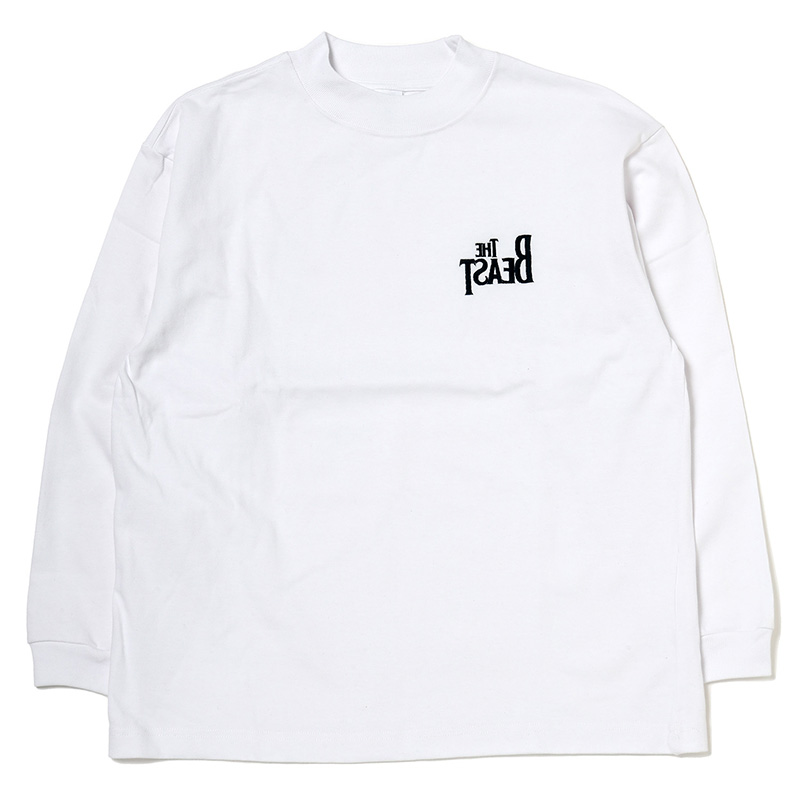 RADIO EVA A090 THE BEAST Mockneck Cutsew/WHITE