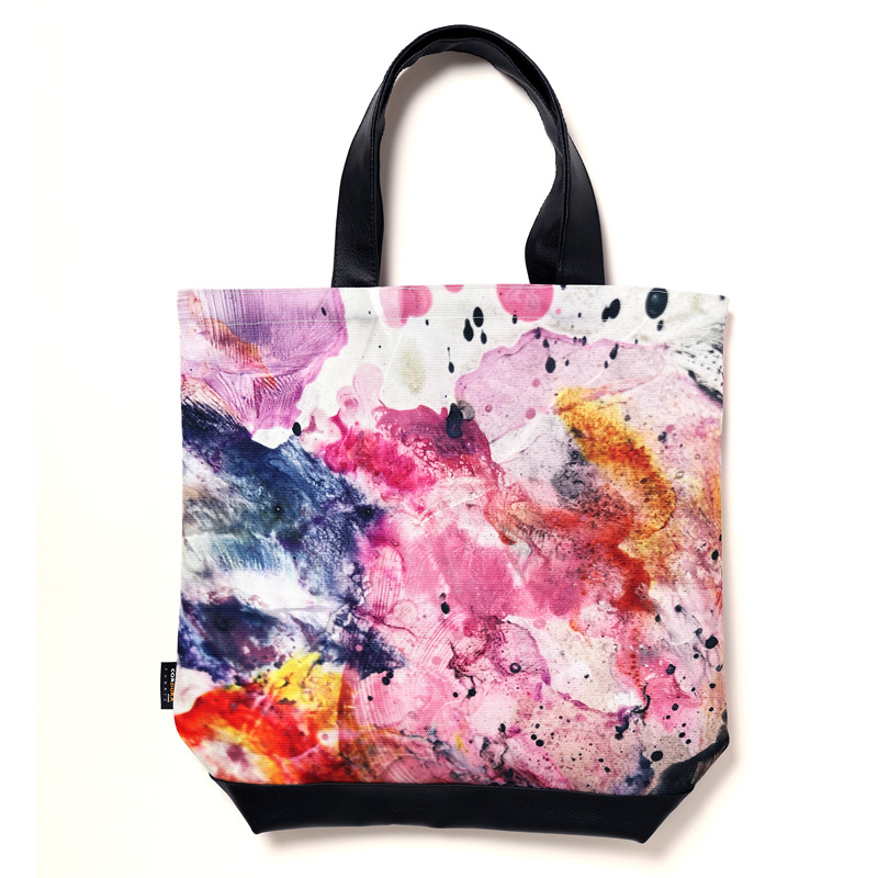 RADIO EVA A05 EVANG9ELION Graffiti Tote Bag by Cigarette-burns/PINK（EVA-08）