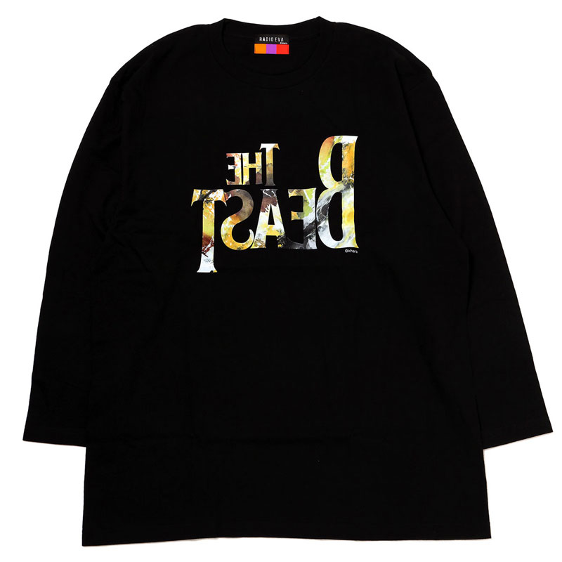 RADIO EVA A097 THE BEAST Graffiti Cutsew by Cigarette-burns/BLACK（EVA-00）