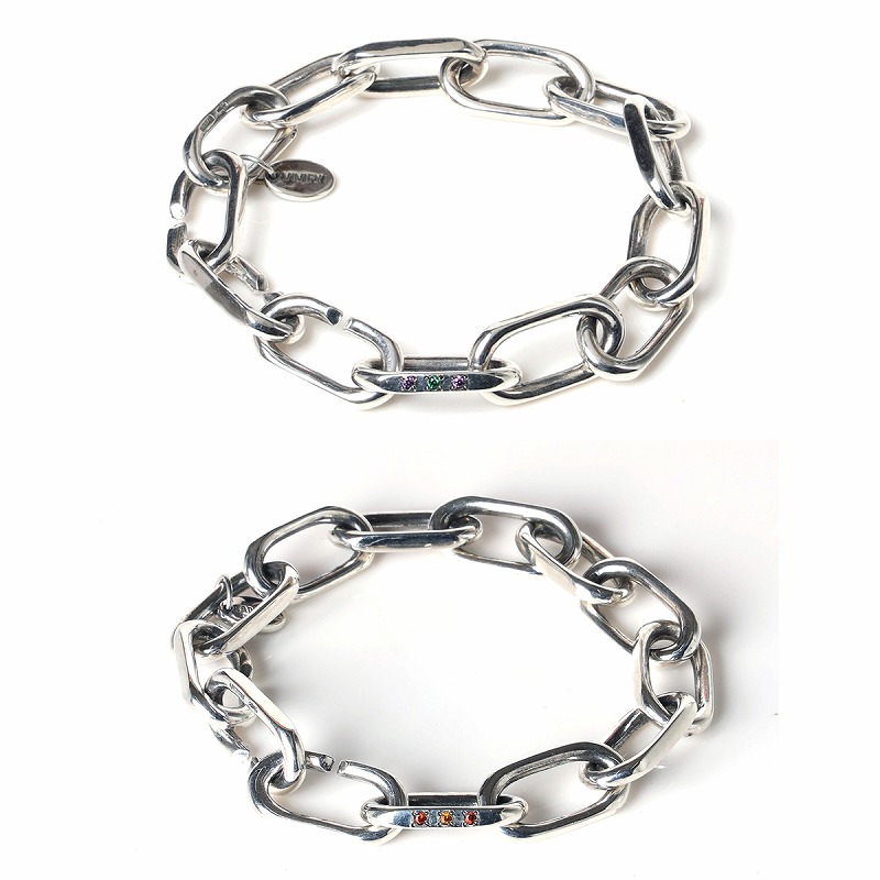 【受注生産】RADIO EVA A107 EVANGELION Some ways Heavy Chain Bracelet (VIVIFY)