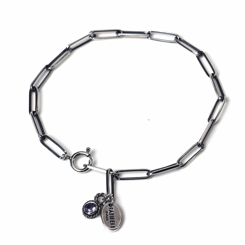 【受注生産】RADIO EVA A108 EVANGELION Rectangle Chain Bracelet (VIVIFY)/SHINJI