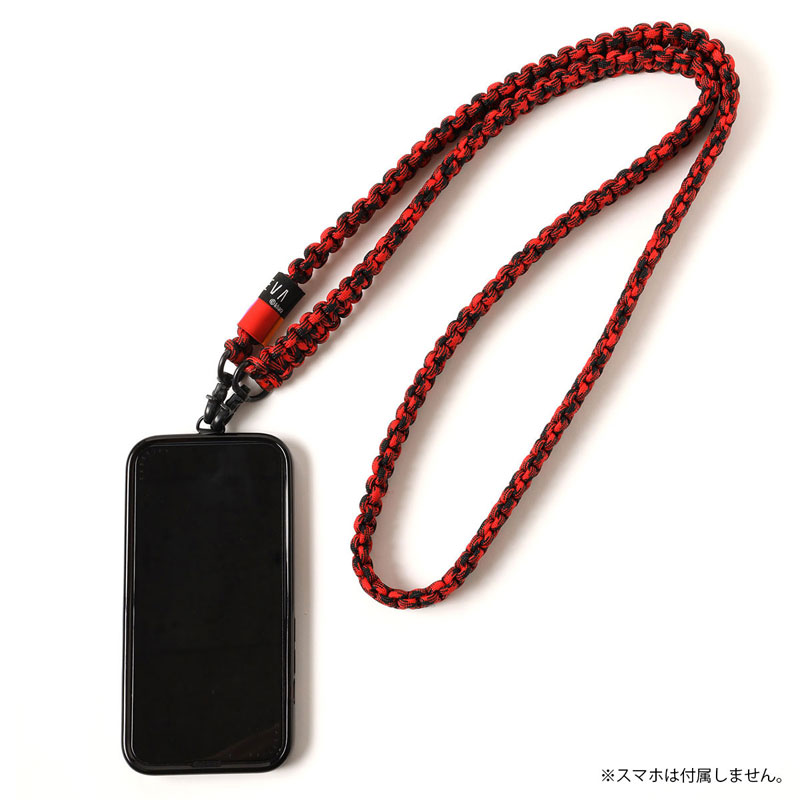 RADIO EVA A116 EVANGELION Paracord strap by Onawa(Long)/EVA-02