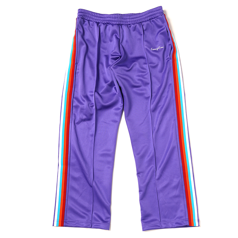 RADIO EVA A135 Rebuild of Evangelion Straight Track Pants/PURPLE