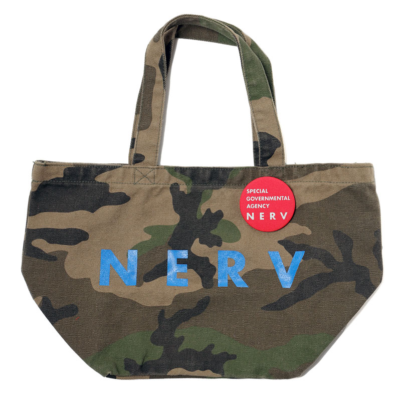 RADIO EVA A105 NERV Camouflage Lunch Bag/WOODLAND×BLUE