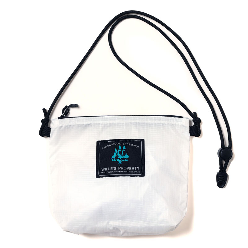 RADIO EVA A132 EVANGELION Ripstop Sacoche/WHITE（WILLE）