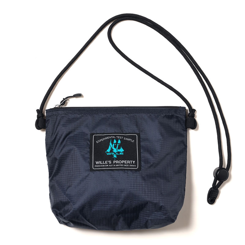 RADIO EVA A132 EVANGELION Ripstop Sacoche/NAVY（WILLE）