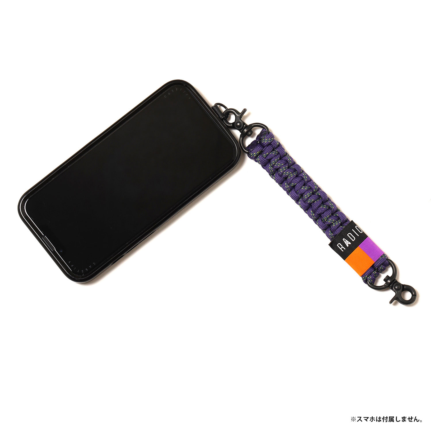 RADIO EVA A159 EVANGELION Paracord strap by himago (Mini)/EVA-01