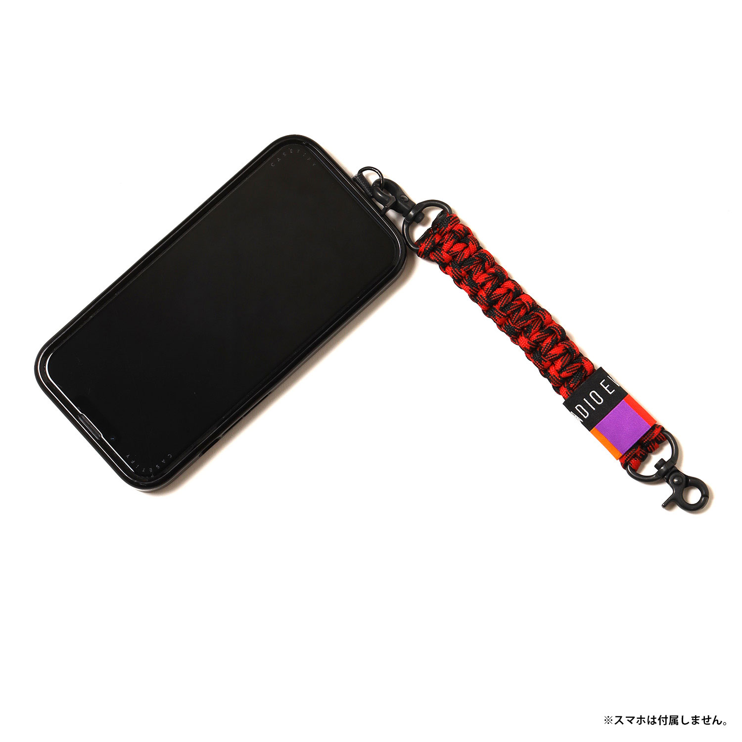 RADIO EVA A159 EVANGELION Paracord strap by himago (Mini)/EVA-02
